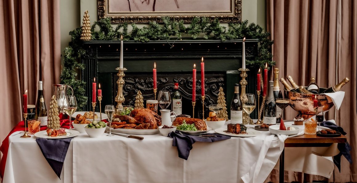 corporate Christmas party at our local pub Cams Mill