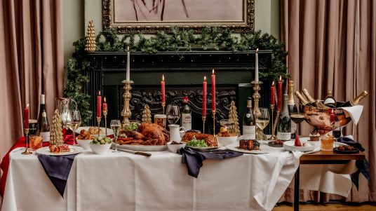 corporate Christmas party at our local pub Cams Mill